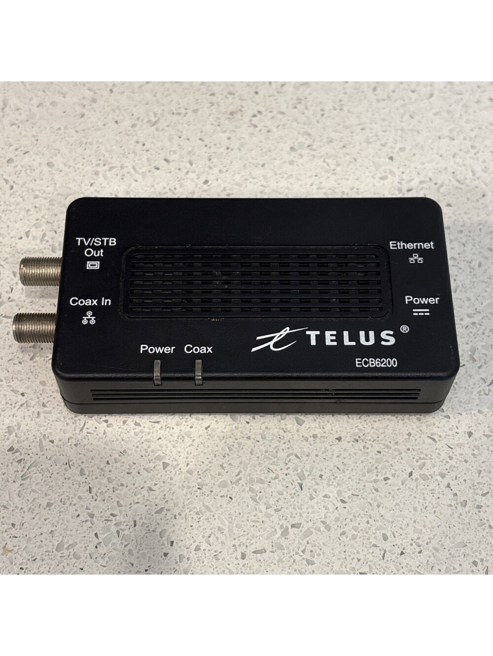 Telus Actiontec Bonded MoCA 2.0 Ethernet to Coax Adapter (ECB6200S02) No Ac Adap